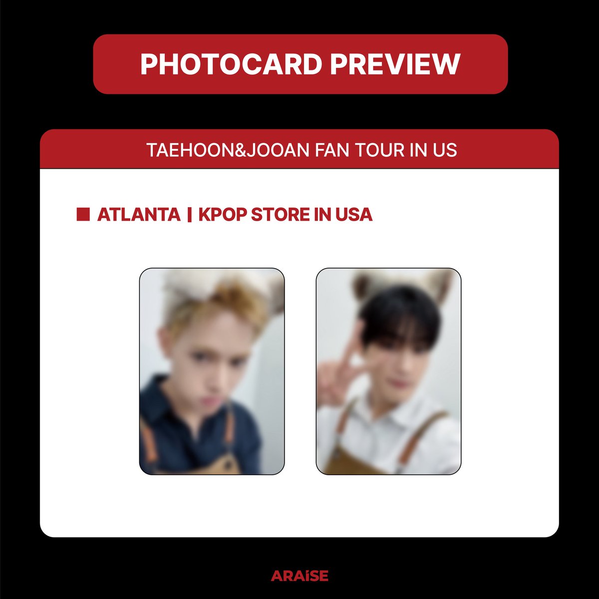 어레이즈 (ARAISE) tweet media