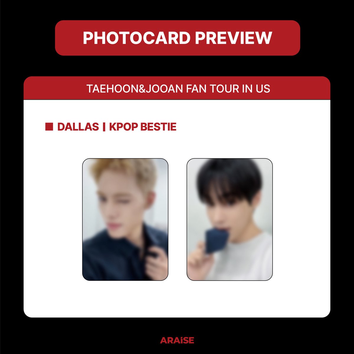 어레이즈 (ARAISE) tweet media