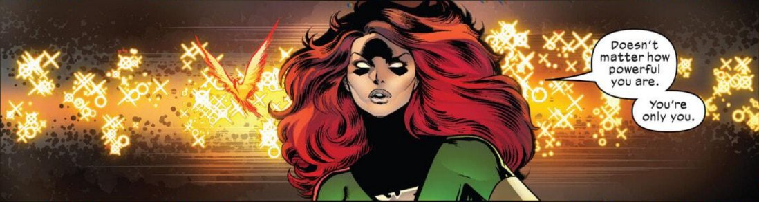 jeangreyfeed's tweet image. Doesn't matte how powerful you are... You are only you. WE are the X-Men.