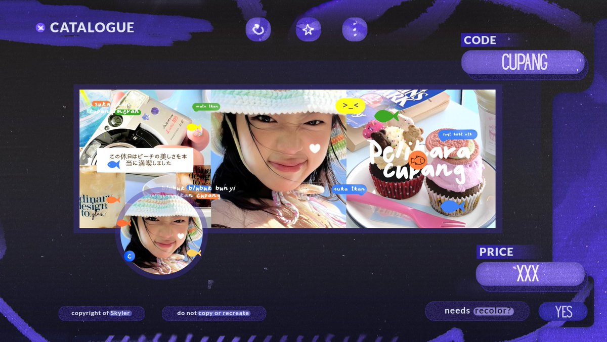 caxpture's tweet image. Help repost? Thank you!

Hai, dalam rangka mau revisi branding, aku mau sale semua katalog dan template layout ku. Boleh cek ALT yaa untuk detail! Harganya miring karena beberapa used! Dapet tutor dan free filter buatan aku juga yaah!

#zonauang #zonaba #zonabu