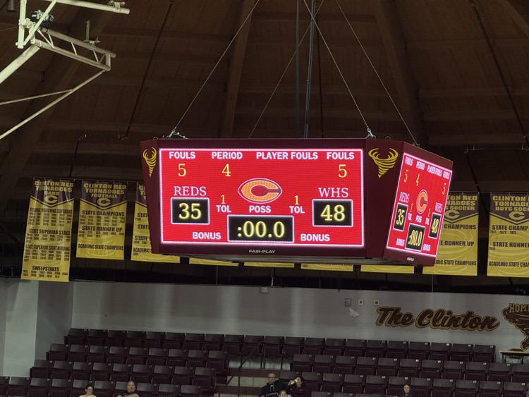 woodwardboomers's tweet photo. Boomer Basketball Girls win over Clinton. 48-35. Third win in a row and even their record at 7-7.
#BoomerPride https://t.co/IFIB3zwz2Y
