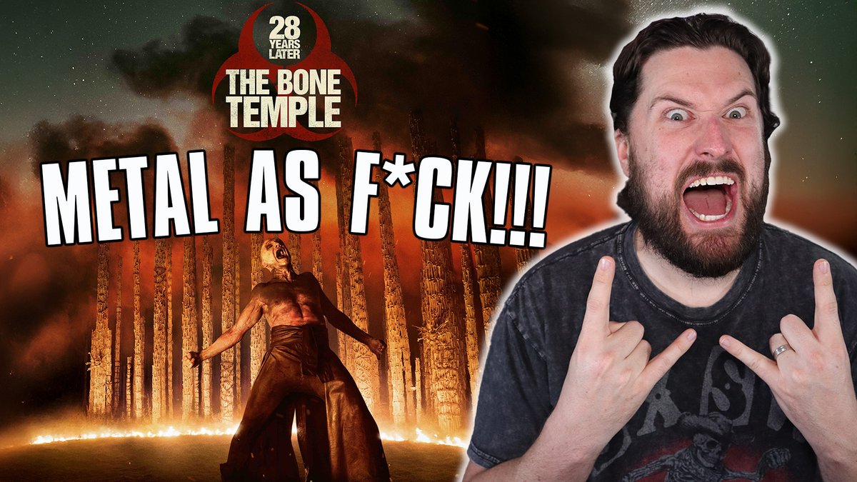 CodyLeachYT's tweet image. #28YearsLaterTheBoneTemple is following a movie that ultimately disappointed me. Luckily, this sequel is much more focused and is the experience I was hoping for. #TheBoneTemple #28YearsLater 
youtube.com/watch?v=34Q6vn…
