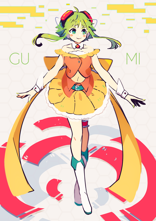 GUMI 「」|hikus☂のイラスト