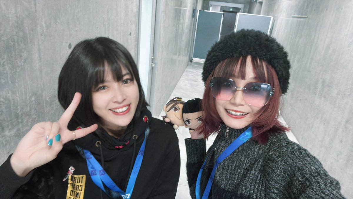 きらきちゃんと！アシスタントでお邪魔させて貰ってます🥰