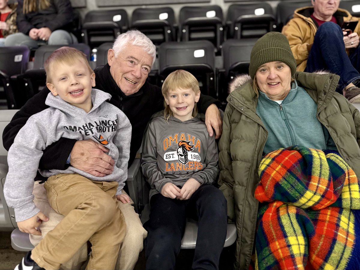 Celebrating a 7th birthday with the <a href="/OmahaLancers/">Omaha Lancers</a> #tweettheheat