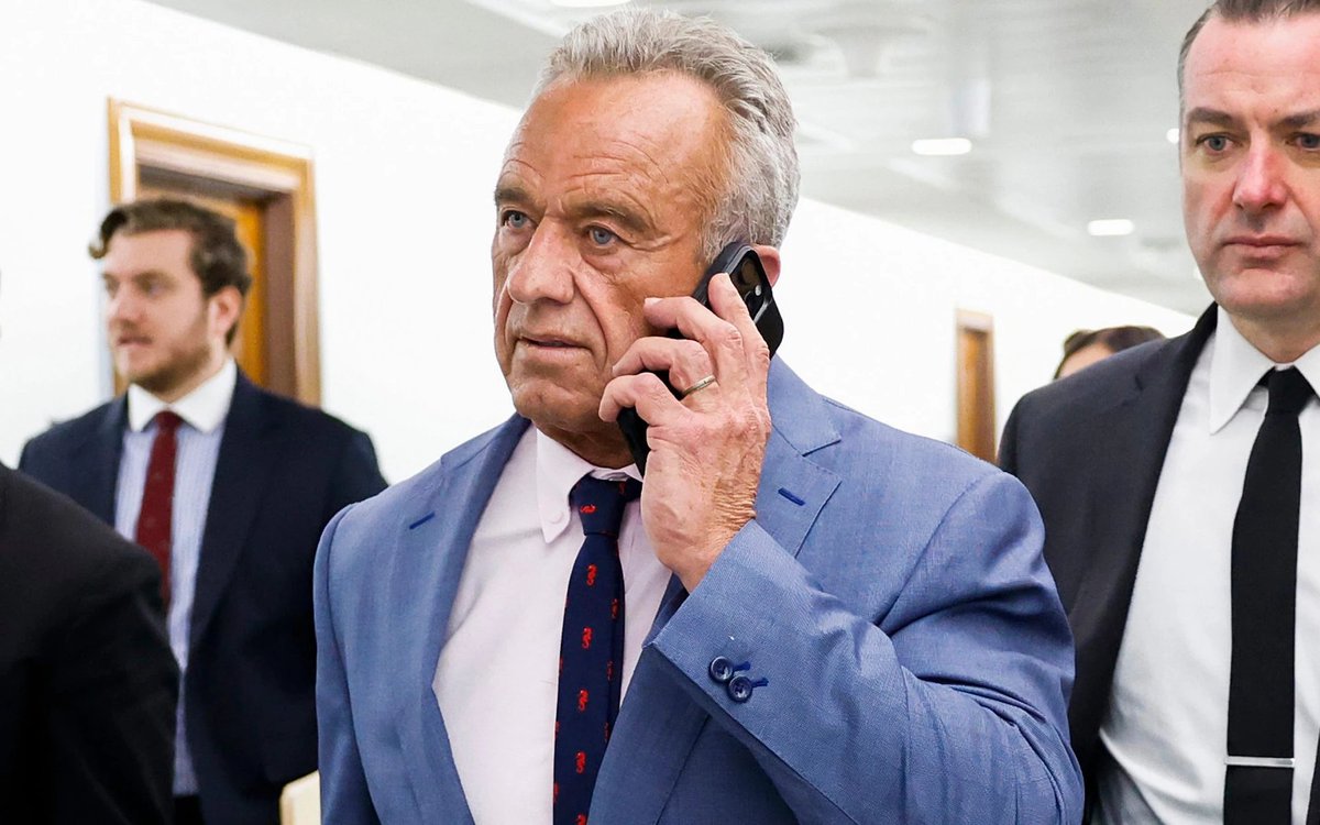 disclosetv's tweet image. NEW - RFK Jr.'s U.S. Health and Human Services to launch investigative study on connections between 5G, mobile phones, neurological damage and cancer — Reuters