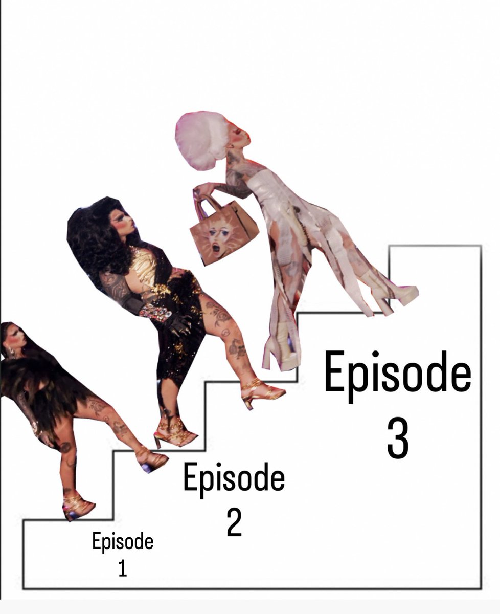 joeynolfi's tweet image. Discord Addams has successfully runway stepped from episode 2 into episode 3

#DragRace