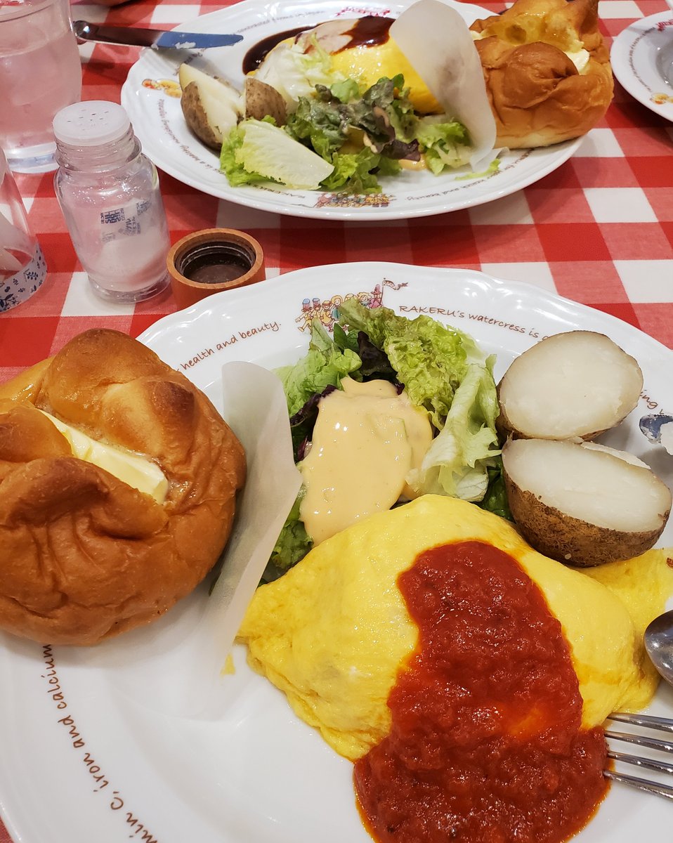 bordermarch's tweet image. お昼も外ランチ🍴だったんだ～☺️