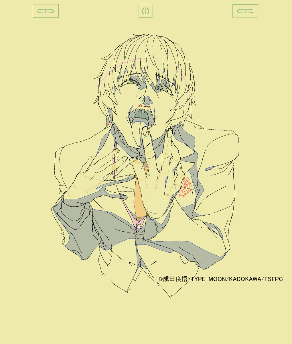 ainekou0702's tweet photo. 遅くなりましたが、FATE #strangefake 第二話のご視聴ありがとうございました！この辺りの作画監督を担当しました。
別作品と並行してやっていたタイミング(だったはず)でとても懐かしい・・
本日の第三話も是非よろしくお願いいたします！ https://t.co/w2oY3lcry4