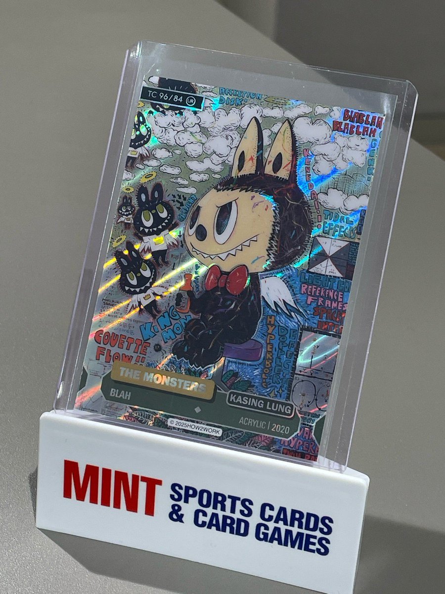 📢お客様の店内開封にて 2025 HOW2WORK Labubu The Monsters Series 3