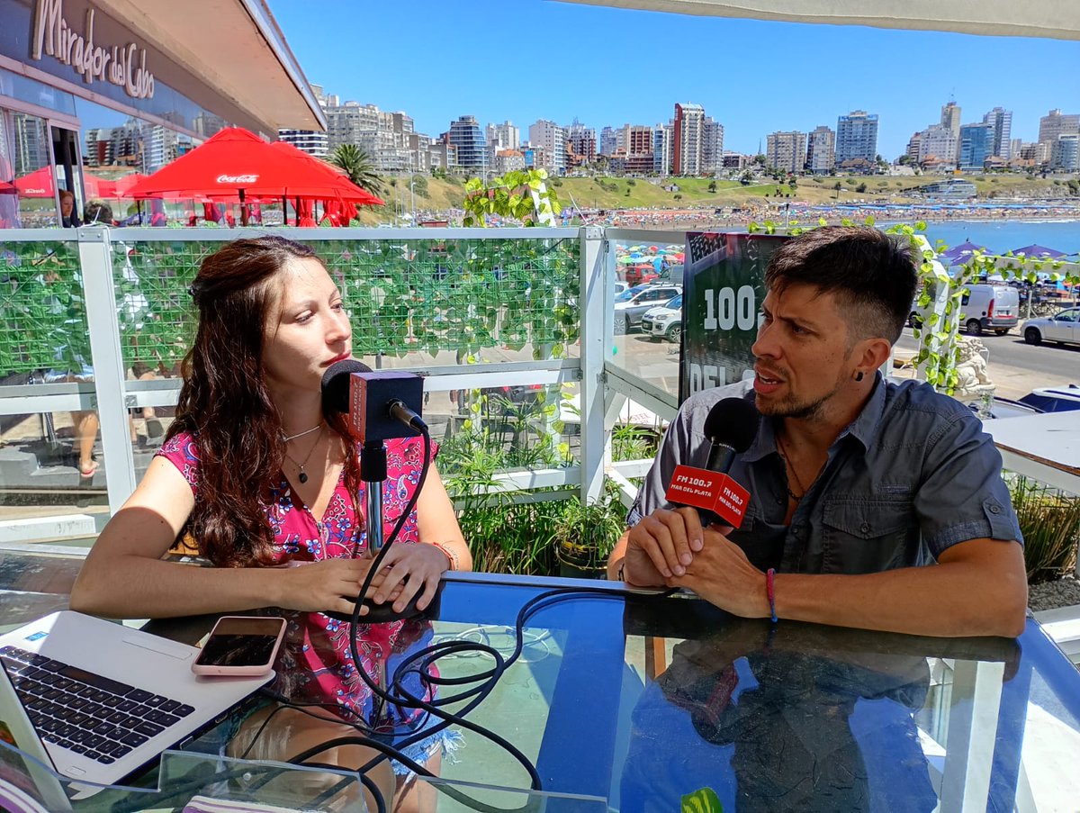Charlamos con Matias Arrigazzi  biólogo y y equipo de campaña de Greenpeace. 
🙌Nos invita a todos a una actividad mañana 
sábado desde las 9:00 am en el Torreón del Monje📌 donde con juegos y muestras vamos a charlar sobre la inminente  modificación de la ley de glaciares 🌊.