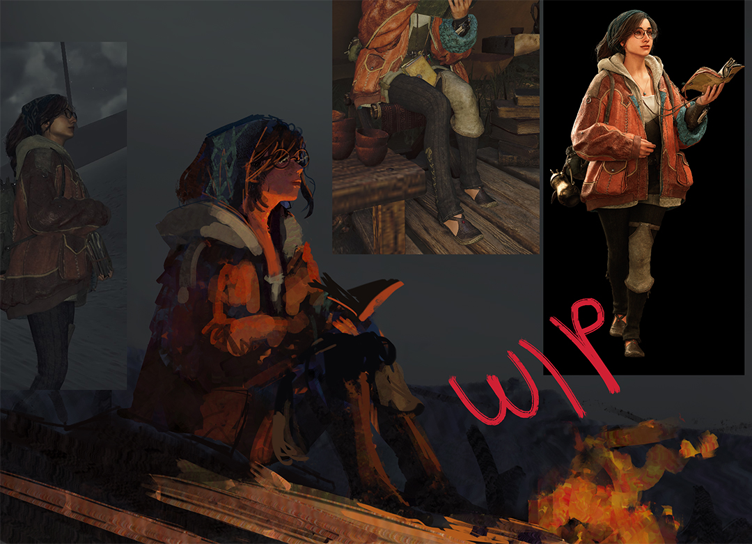 Alma piece in the works.🍻