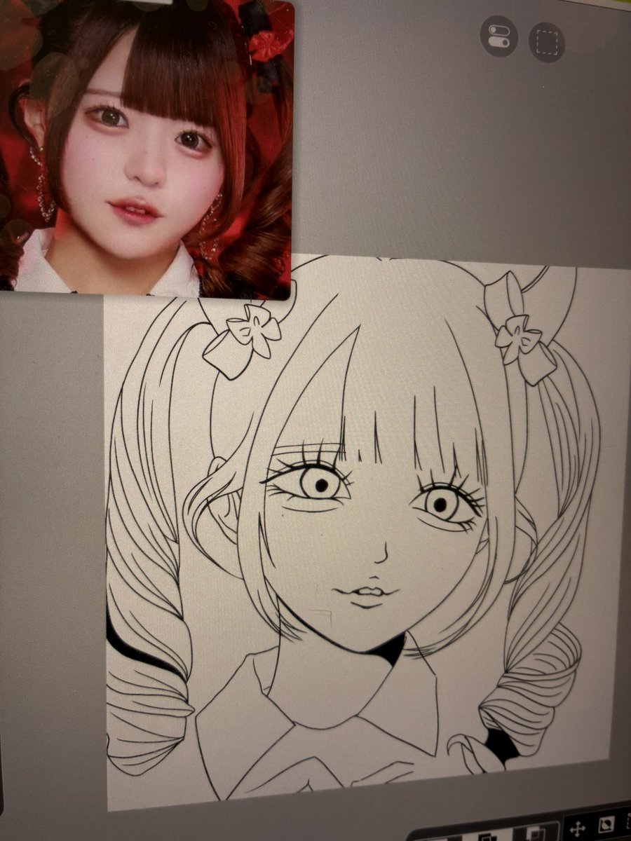 ゆかぴ描くの楽しいけどコルネツインちょい大変