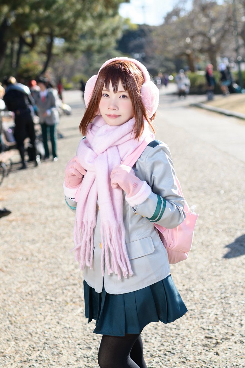 MHA/cos
麗日お茶子

　おはよう☀️

#アコスタ鶴舞 #cosplay