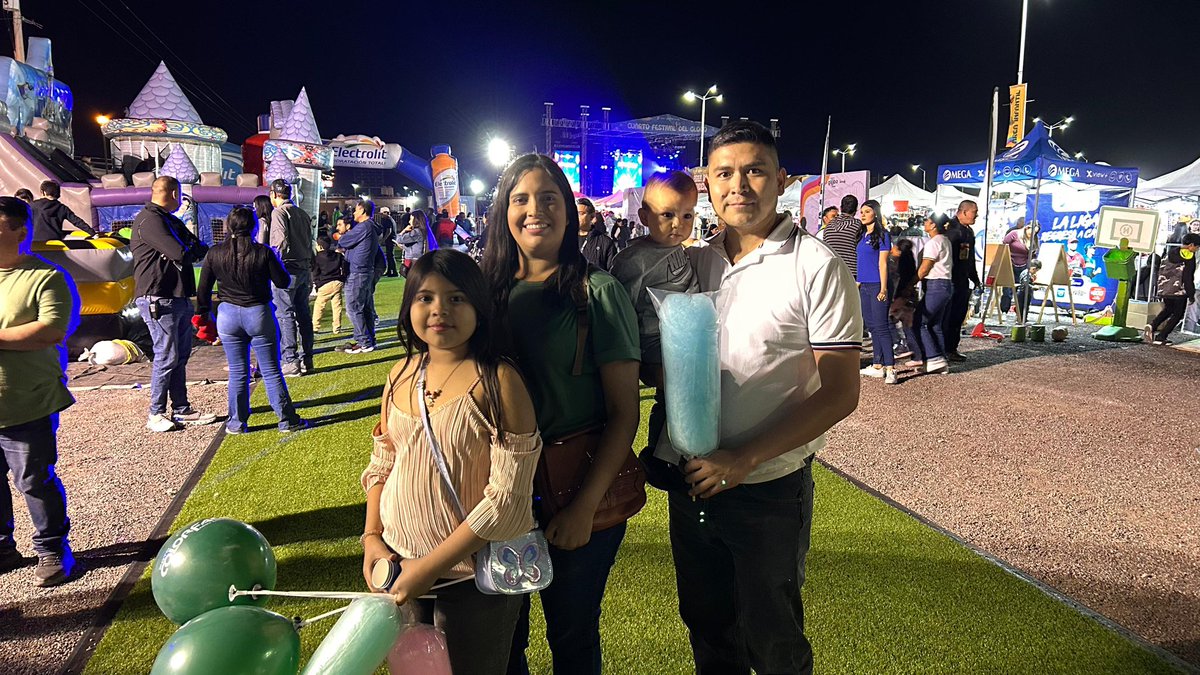 🎈✨ ¡El Festival del Globo ya comenzó!

Las familias ya están disfrutando de las actividades, las nuevas zonas, la música y la comida, en un ambiente lleno de color y alegría.

¡Disfrutemos juntos este fin de semana! 

🎟️ Evento gratuito 
📍 Expogan Sonora