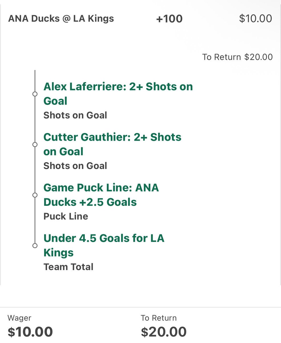 UncBets_'s tweet photo. 1st attempt at the famous ladder challenge! Strictly NHL picks Wish me luck!
DAY 1: $10-$20 https://t.co/5UHpvtTvbE