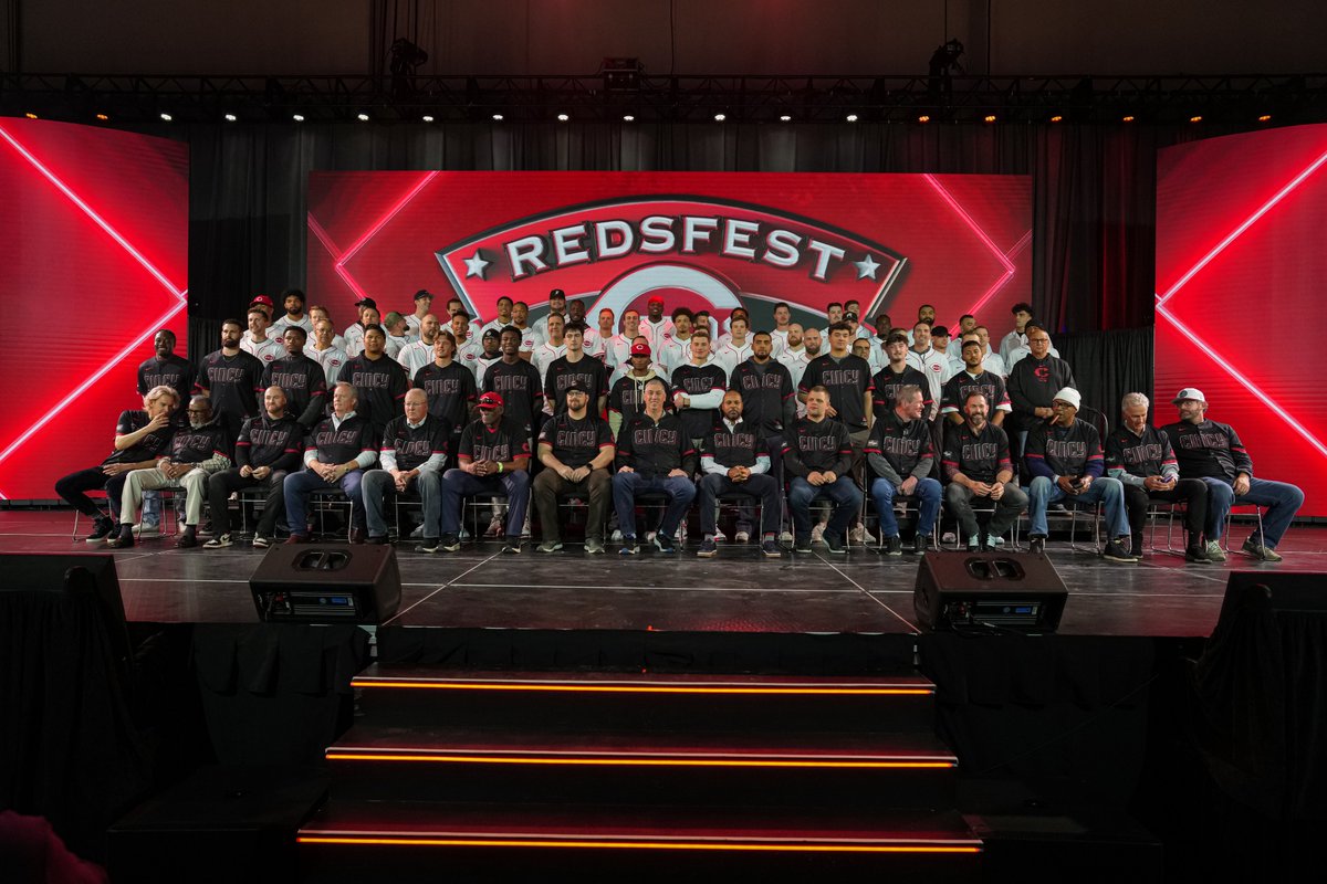 Redsfest Day 1 ✔️
See ya tomorrow, Reds Country!