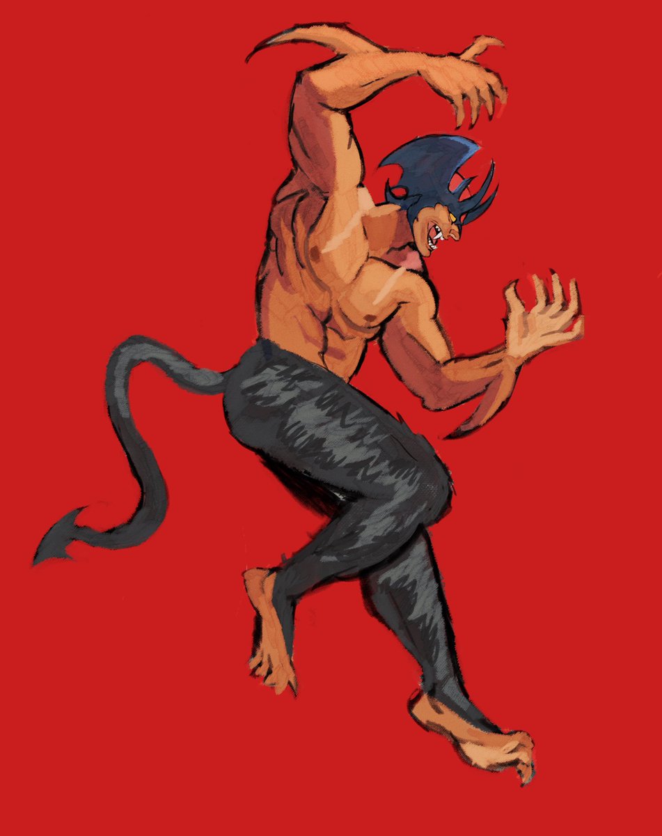 phrayanaga's tweet image. I’M DEVILMAN