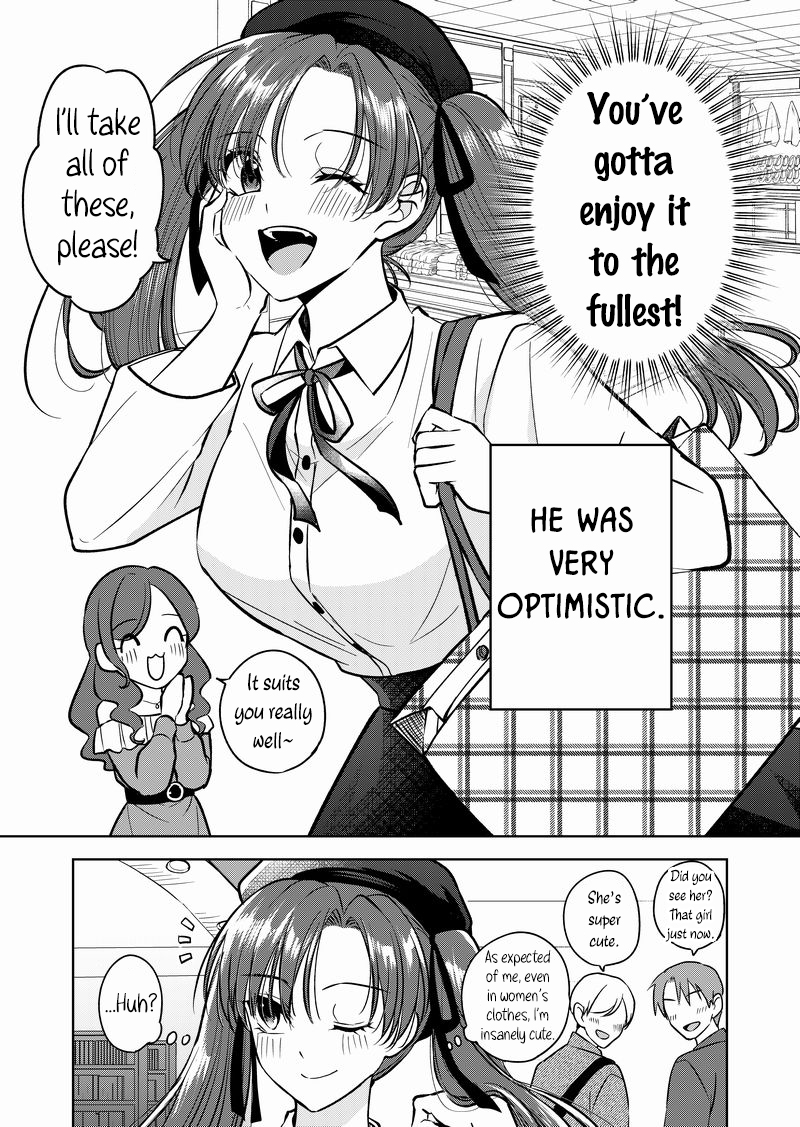 Player1_Please's tweet image. One day I suddenly turned into a girl, so I teased the plain guy in my class and somehow we ended up dating. (1/2)
Chap 1
Eng ver, please support the artist if you like their works, thank you💖