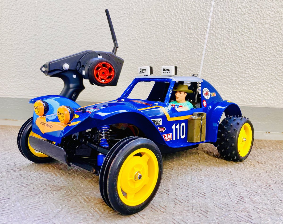 ホリデーバギー完成( ✌︎'ω')✌︎ スロットルとステアの調整したら