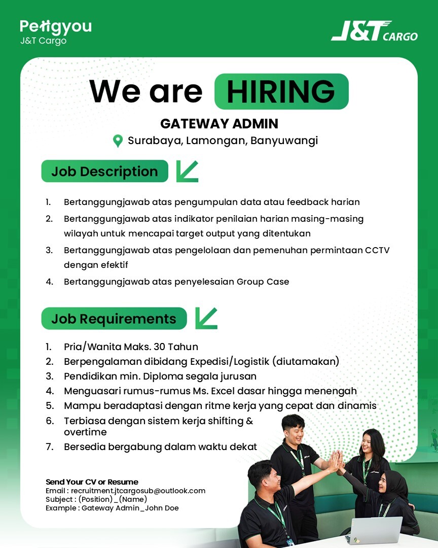 sbyfess's tweet image. -rek tak kasih info loker nihh