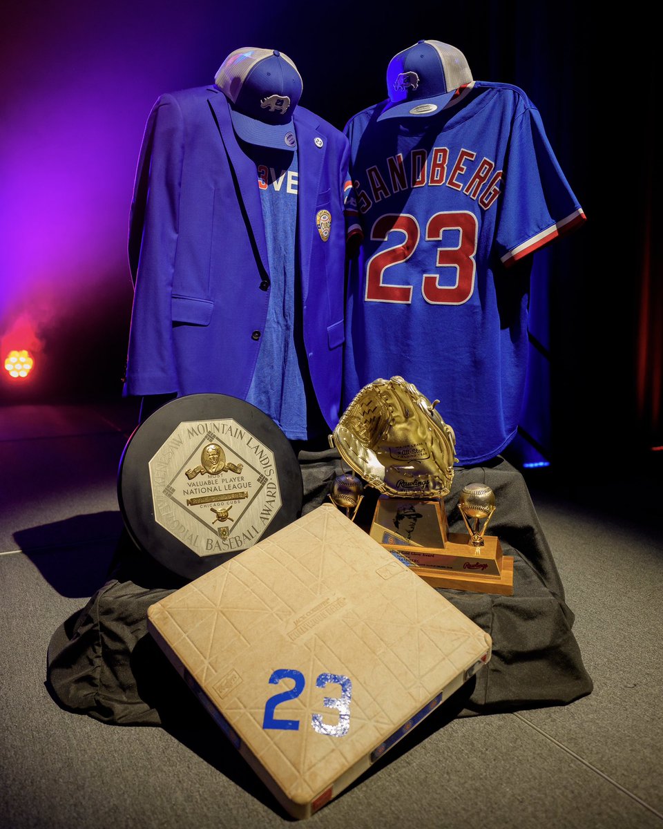 Cubs's tweet image. Saved you a spot, 23.