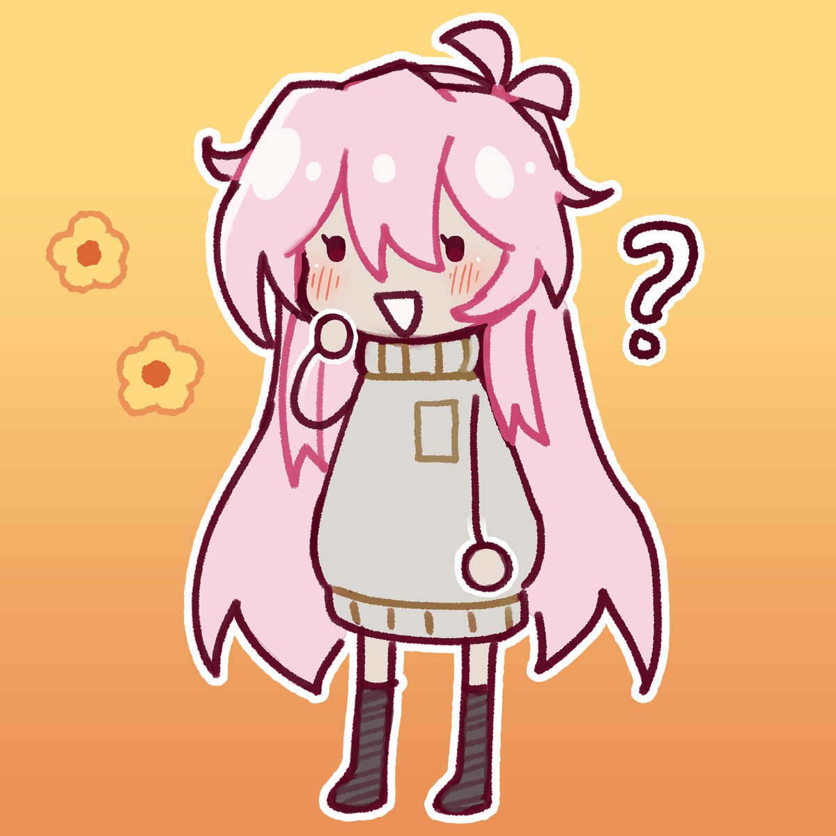 sauscribbles's tweet image. 🌼❔
#shachimu