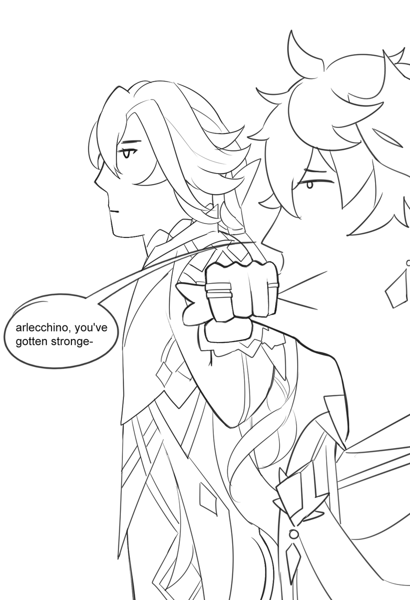 mintt0220's tweet image. #arlecchino #tartaglia