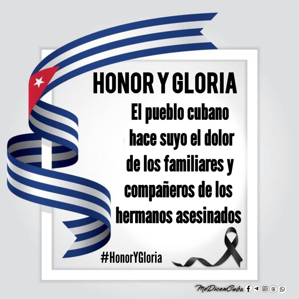 Los pueblos de América reconocen su legado de sacrificio y lealtad.
#CubaHonra 
#HonorYGloria