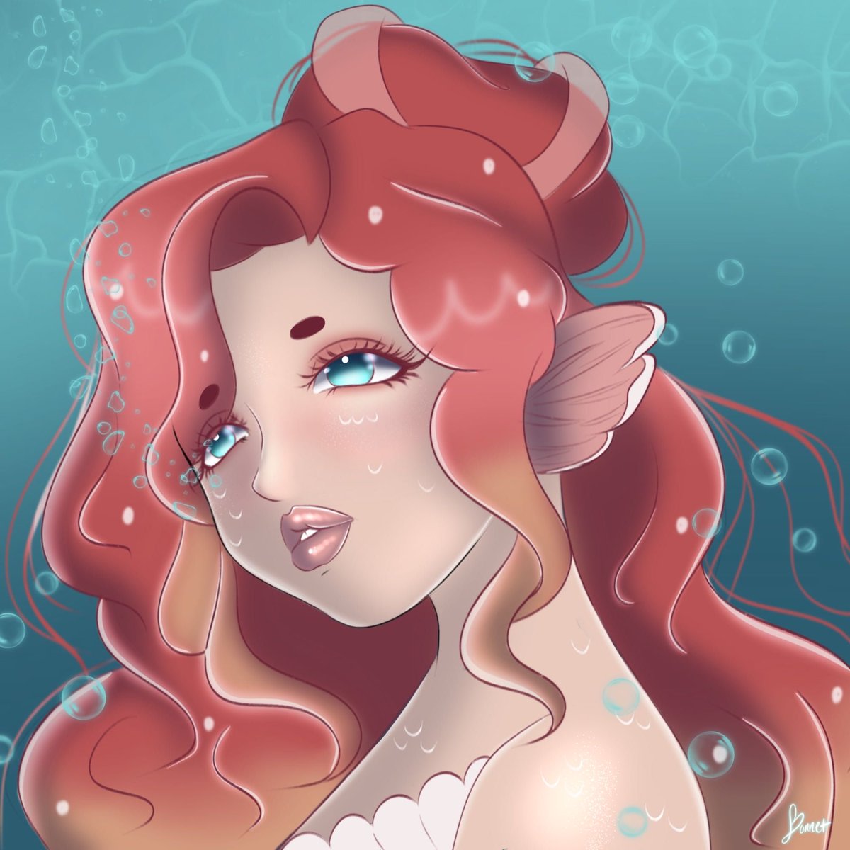 PaintedSonnet19's tweet image. Needed to relax so I drew the beautiful @MyMerrow