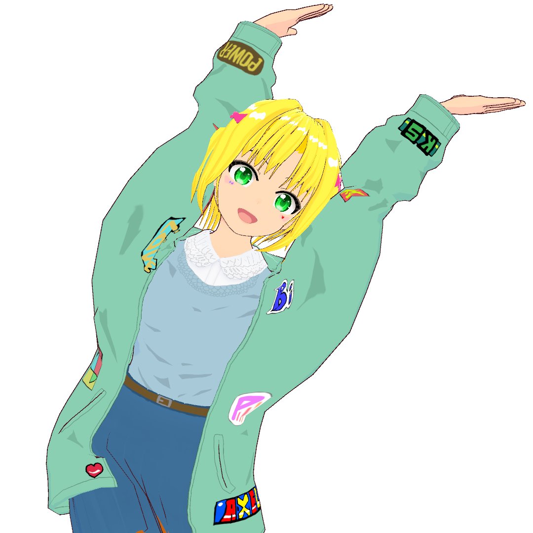yoshi5mune's tweet photo. 今日は1/17 いいなの日？
人間っていいな？
晩御飯はハンバーグがいいな？
#VRroid https://t.co/9HUfaAvGLX