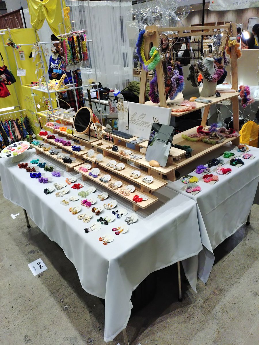 ということで、
なんとか埋まって無事オープンしてます。
#HMJ #へロメ　#東京ビッグサイト