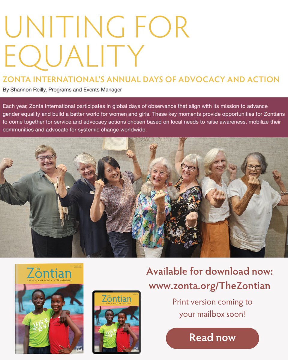 Zonta International tweet media