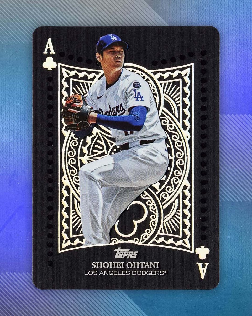 toppsjapan's tweet image. 【初公開】超レア「All Aces」カード♠️🔥 
2026 Topps Baseball Series 1 収録。

#大谷翔平 #メジャーリーグ
