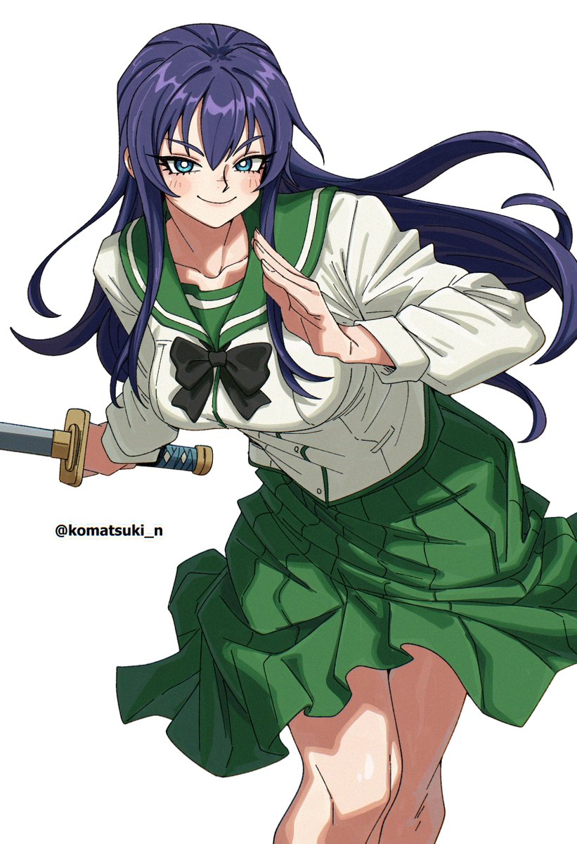 Saeko Busujima / 毒島 冴子 #HighschooloftheDead #学園黙示録 #fanart
