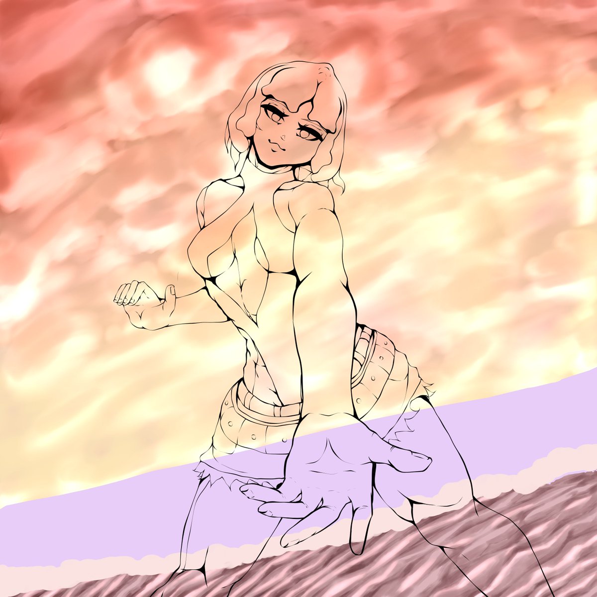 Estoy logrando avanzar por fin jsjs 

#wipart #wip #ocartist #Oc #Ocart