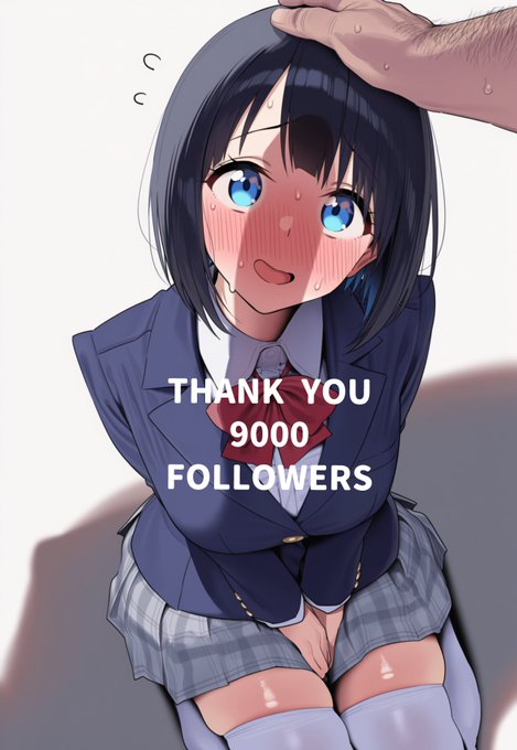 9000フォロワーありがとうございます～～!! 