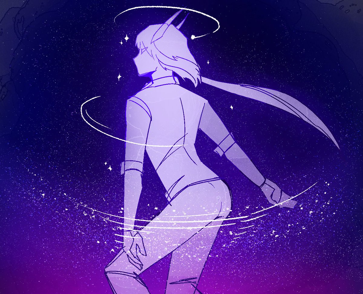 _PlDoctor's tweet image. You will look into the bottomless eyes of the universe and see yourself there contemplating something beautiful in return

Jester is an entity from outer space and always strives for it, and once in it, he feels as if space is his home
#art #digitalart #絵描き #アート #artmoots