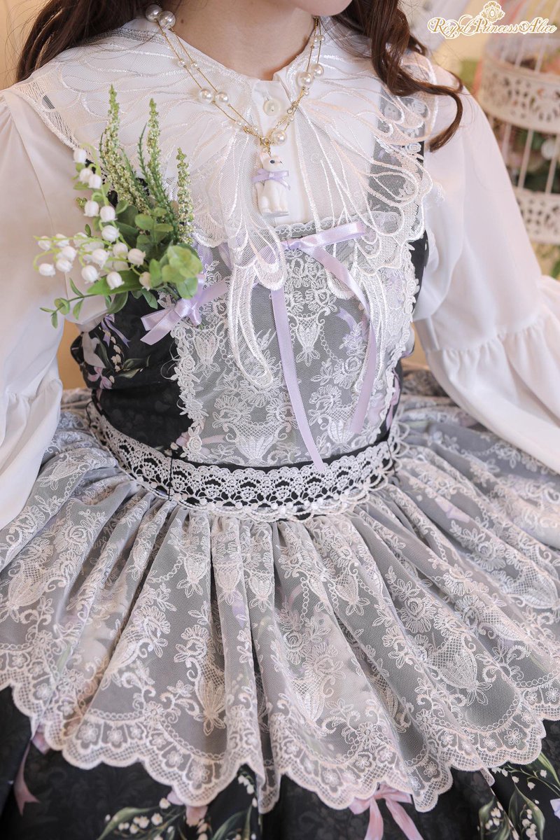 𓍯*̩̩͙⸝⋆Lily of the valley NOA🐈𓍯*̩̩͙⸝⋆ 🐈ジャンパースカート