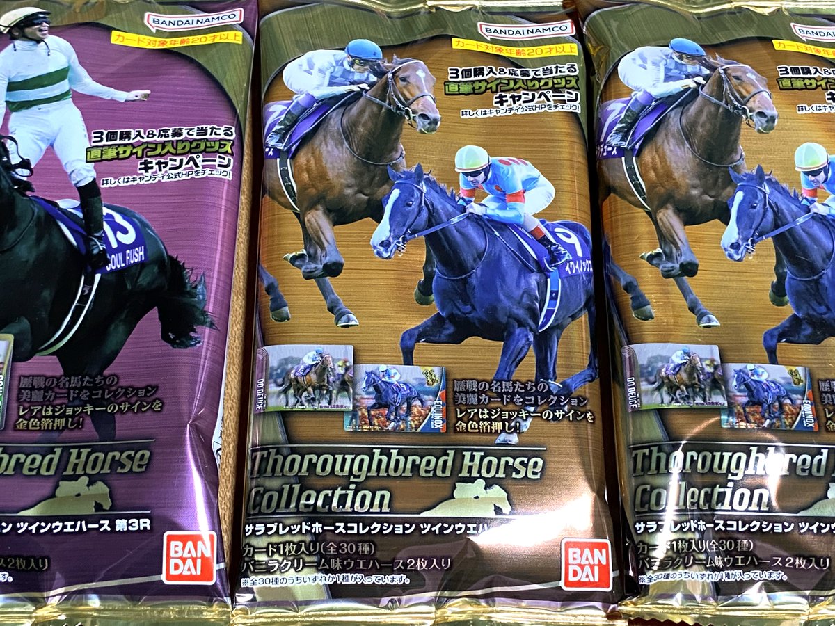 ラスト1点】サラブレッドホースコレクション 第1R〜第3R フルコンプ