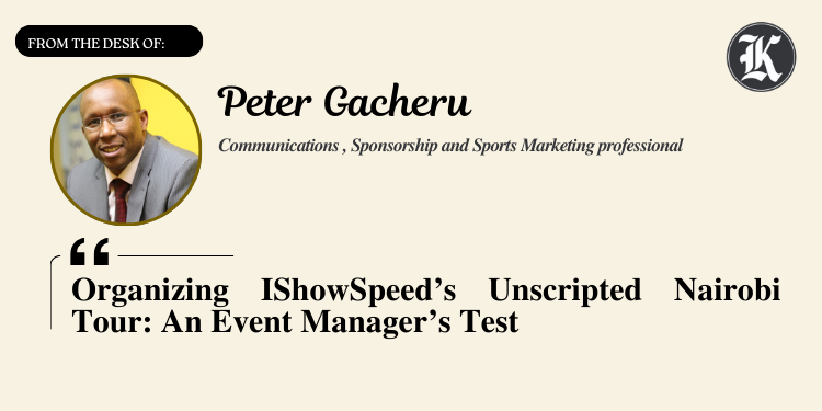 Speed’s Nairobi tour pushed every rule of traditional event management to the edge. In this firsthand account, Peter Gacheru, CEO of IMG Communications, reflects on what it takes to “script the unscripted” managing a global livestream, massive crowds, zero rehearsals, and