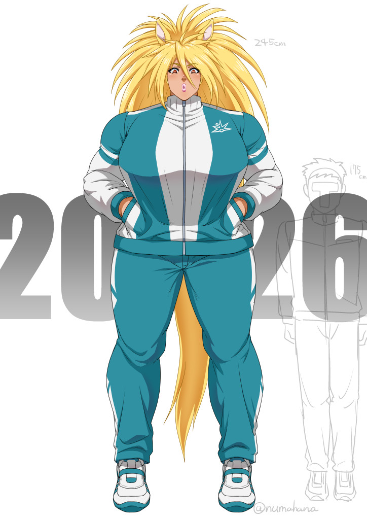 遅ればせながら年賀絵という事で、馬耳筋肉娘を描きました(^q^)☆
今年は毎月着実に投稿していきますので、応援よろしくお願いします～。m(_ _)m 