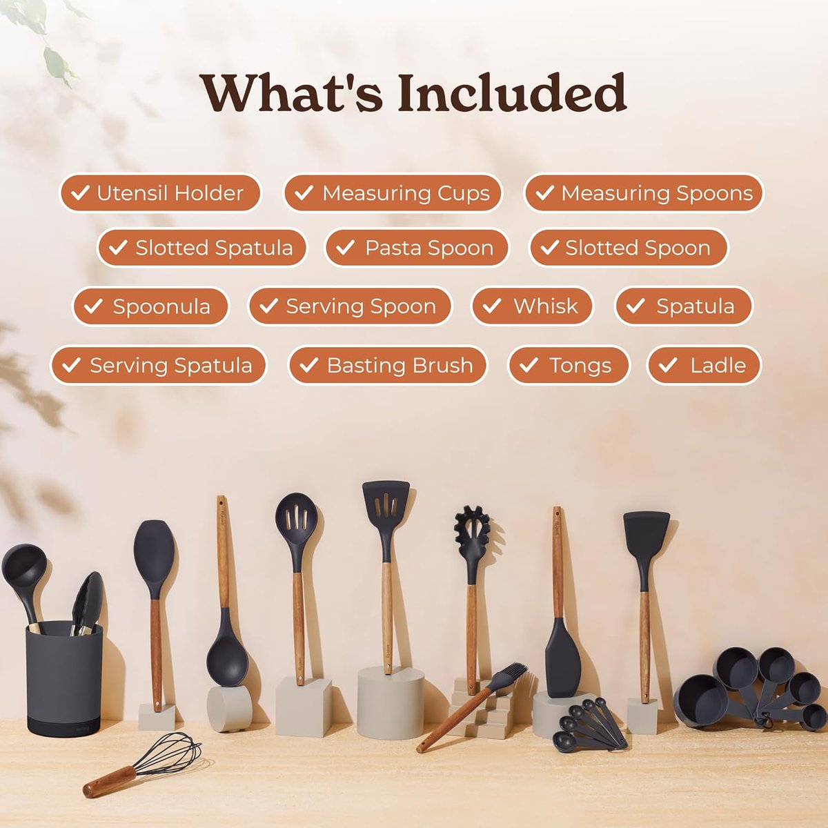 luvligems's tweet image. 50% Off Silicone Kitchen Utensils Set with Holder Acacia Wood

• Now: $15.00 (Reg. $29.99)
• Code: J9FY9ONK – apply at checkout
• Expires: Jan 31, while supplies last

Shop Amazon: amzn.to/4jKE0GZ

#KitchenEssentials #Cookware #AmazonDeals