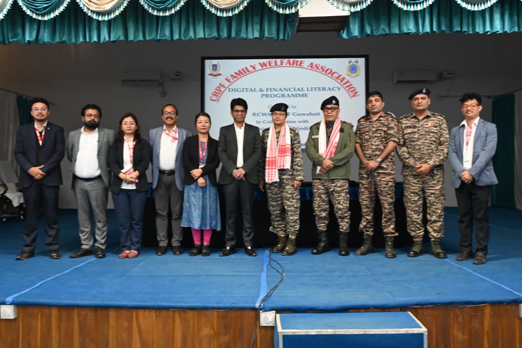 Under the aegis of RCWA Guwahati, in collaboration with Union Bank of India, a program on Digital &amp; Financial Literacy was organized on 16 Jan 2026. CRPF jawans &amp; their families actively participated #valuable awareness# safe digital practices# financial management