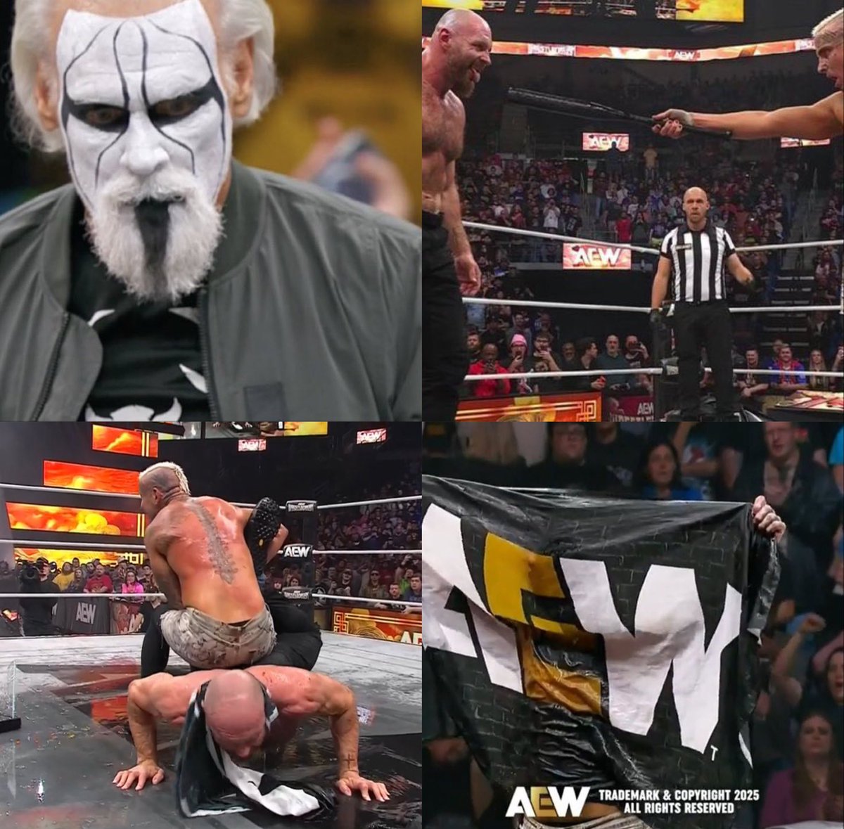 Thank you AEW for saving wrestling 🙏🏻🤍
FUCK The Fed 

#AEW #AEWDynamite #AEWCollision #AEWGrandSlam #AEWRevolutin