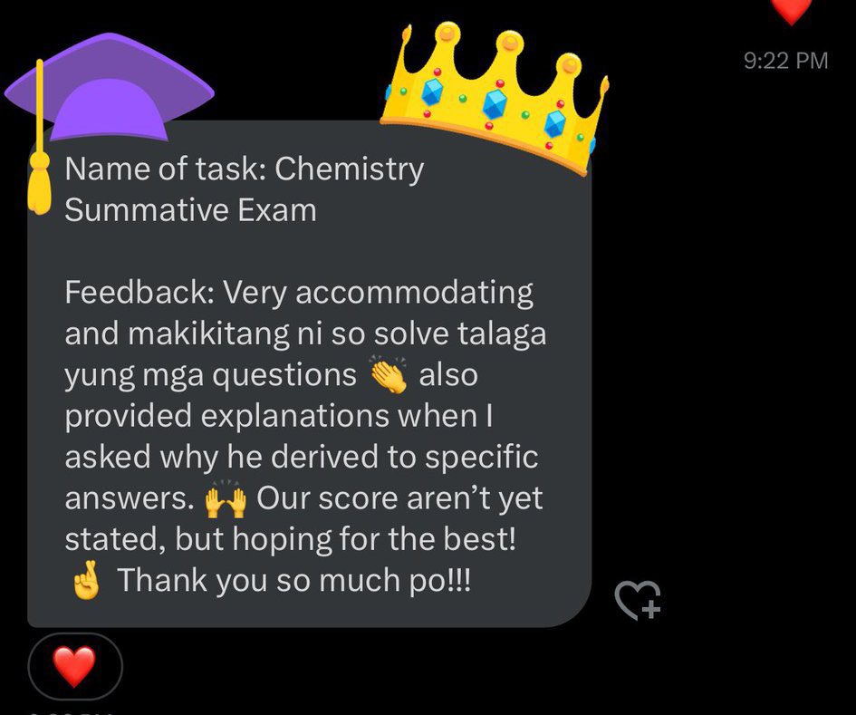SphereAcad's tweet image. Proof✨ 

- Chemistry Summative Exam 

tysm! 💕