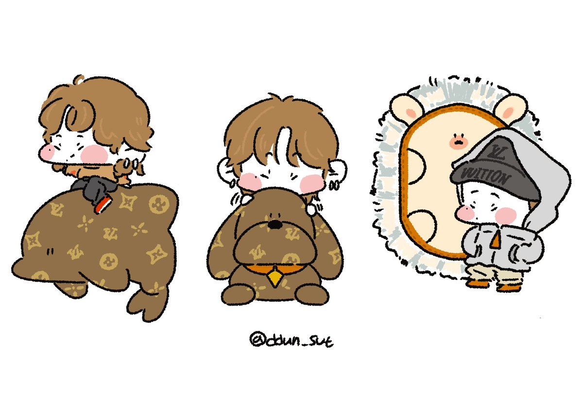 ddun_svt's tweet image. 명호와 동물 친구들 🐬 🐕 🦔 #THE8