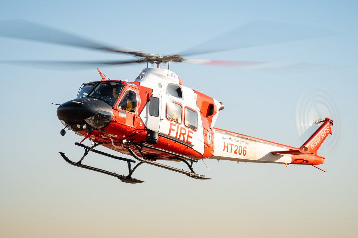 Rolling back into Cooma before sunset after working the Wandella Fire.

NSW RFS, Bell 412, Helitak206.

Thank you @badger_photographyaus for these beautiful shots!

<a href="/NSWRFS/">NSW RFS</a>
#CoulsonAviationAus #NSWRFS #Bell412 #Helitak206 #Cooma #WandellaFire