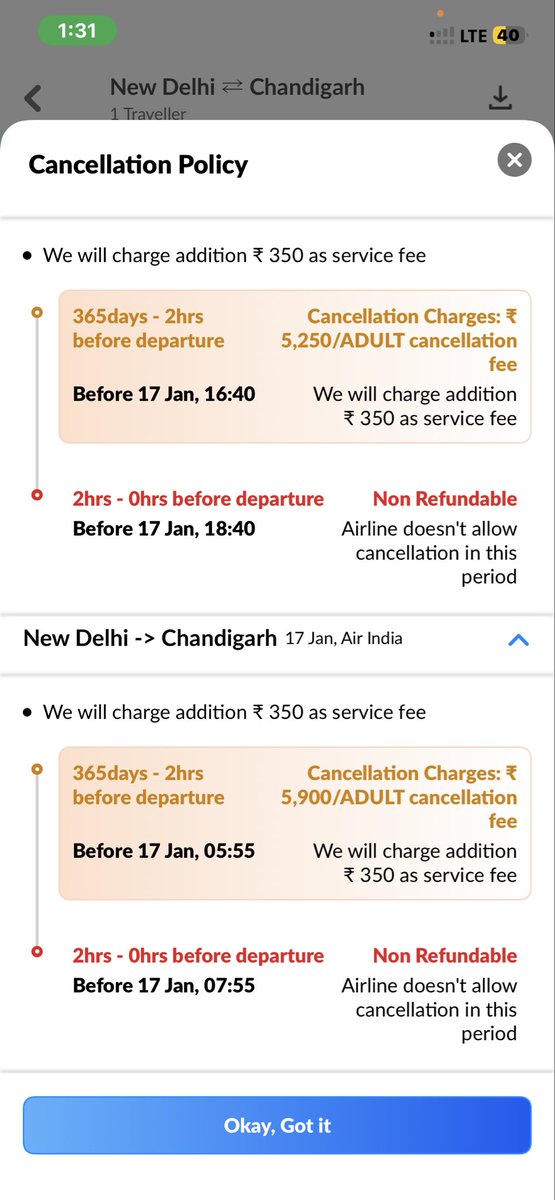 BaljeetSinwar's tweet photo. Charges. What kind of Fraud is going on? @makemytripcare can you explain it? I am sharing the both screenshots here. @MoCA_GoI your support and serious attention i need. @nch1915 @consaff https://t.co/Q0zBVk9Tn2