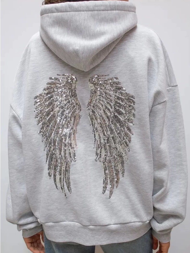 runonofficial's tweet image. (pre order 🇨🇳) subdued — angle wings sequin hoodie 🪽

Price: 2140.- free shipping 
Size : XXS/XS/S

— รอสินค้า 7-15 วันหลังสินค้าส่งกลับ 🛒

#subdued #พรีออเดอร์จีน